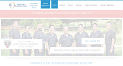 Desktop Screenshot of fairfaxoralsurgery.com
